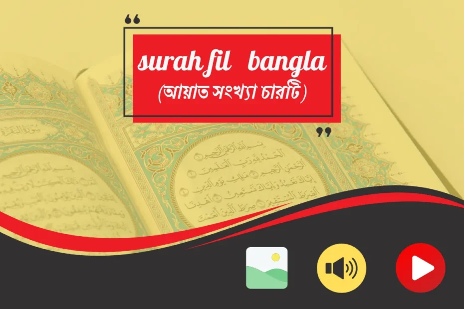 surah fil bangla (সূরা ফীল বাংলা)